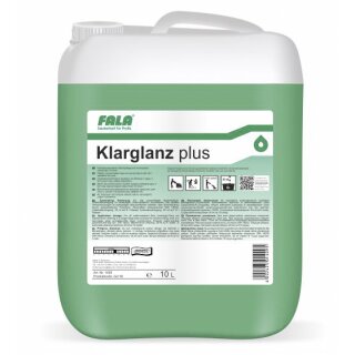 Wischpflege | Klarglanz Plus | FALA | 10L | mit wasserlöslichen Polymeren