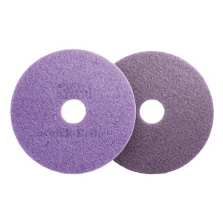 Maschinenpad | Diamant Plus | 3M | 25,5cm | violett | zum Polieren und Reinigen | VE=5