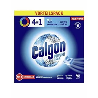 Kalklöser-Tabs | 2 in 1 Tabs | für Waschmaschinen | Calgon | 75 St/Pak