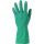 Chemikalienschutzhandschuhe | Safety Clean Protect | Nitril | grün | Gr. L ( 9 ) | VE=12