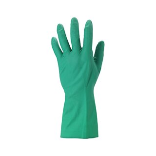 Chemikalienschutzhandschuhe | Safety Clean Protect | Nitril | grün | Gr. XL ( 10 )  | VE=12