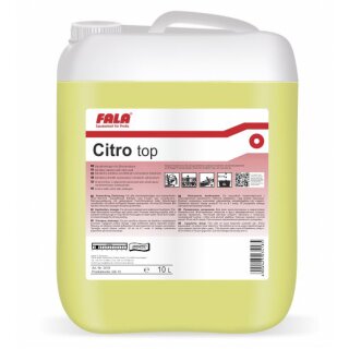 Sanitärreiniger | Citro top | FALA | 10L | Zitronensäurebasis f. Bad/Küche