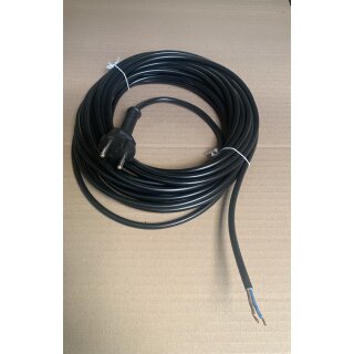 Netzkabel | ohne Kaltgeräte-Stecker | 10 Meter | für S10 | Cleanfix