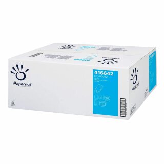 Handtuchpapier | weiß (natur) | 24x23cm | 3990Bl/Kt | Ecolabel | 2lg | 416642