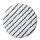 Pad 53cm Poly-Pad | Mikrofaserpad | gewebt weiß m.grauen Streifen