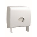 Toilettenpapierspender | AQUARIUS | Kimberly-Clark | mit Restrollenfunktion | Kunststoff | weiß | 6991