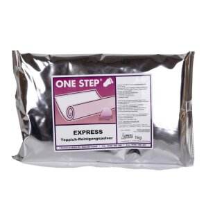 Teppichreinigungspulver | Express | ONE STEP | 1kg | 10 Pack/Kt