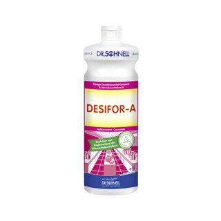Desinfektionsmittel | Desifor-A | DR. SCHNELL | 1L | für den Lebensmittelbereich | VE=12 Fl.