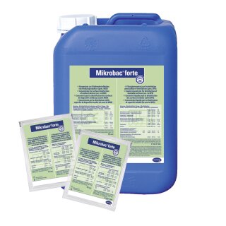 Flächendesinfektionsmittel | Mikrobac® | forte | BODE / HARTMANN | 20 ml Sachet | 250x20ml