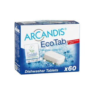 Geschirrspültabs | Arcandis-EcoTab | Kiehl | phosphatfrei | Ecolabel | 60 Tabs