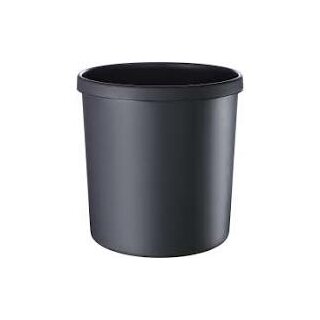 Abfallbehälter | Papierkorb | 18Liter I 31x32cm (ØxH) I schwarz