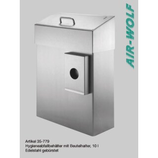 Hygienebehälter | Omikron II  | AIR-WOLF | Edelstahl