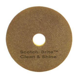 Maschinenpad | Scotch-Brite | Clean & Shine | 410 mm | VE= 5