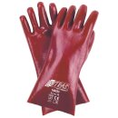NITRAS PVC-Handschuhe | rot | vollbeschichtet | EN 388 |...