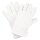 Baumwoll-Trikot-Handschuhe | weiß | gebleicht | Größe 8