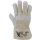 Rindnarbenleder-Handschuh | gefüttert | Stulpe | Farbe: NATURFARBEN
