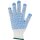 Grobstrick-Handschuh | Punktbenoppung | Strickbund