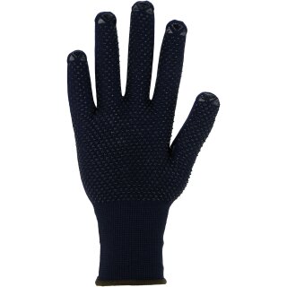 Feinstrick-Handschuh | Punktbenoppung | Strickbund