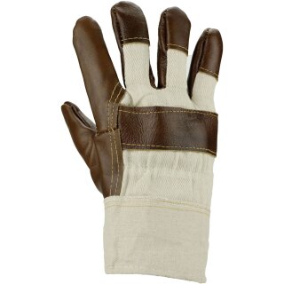 Winter-Handschuhe | Teddyfutter | Innenhandverstärkung | Farbe: BRAUN
