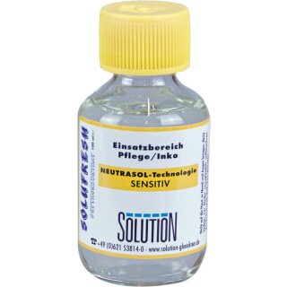Solufresh Duftkonzentrat | Sensitiv (Pflege-Inko) | inklusive Verdunstervlies | Solution Glöckner | VE=4x100ml