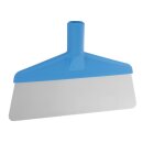 Schaber | mit flexiblem Edelstahlblatt | 260 mm | blau