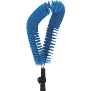 Bürste für Aussenreinigung von Rohren | 510 mm | medium | blau