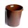 Abfallbehälter | Papierkorb | 18Liter | 31x32cm (ØxH) | braun