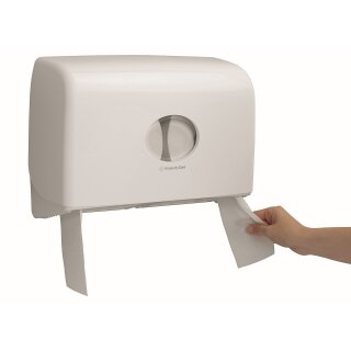 Toilettenpapierspender | Doppelspender | AQUARIUS | Twin Mini Jumbo | Kimberly-Clark | 6947