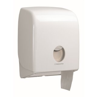 Toilettenpapierspender | AQUARIUS* | Kimberly-Clark | Mini Jumbo | weiß | 6958