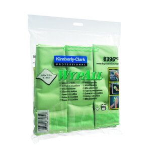 Mikrofasertücher | WypAll | Kimberly-Clark | grün | 8396