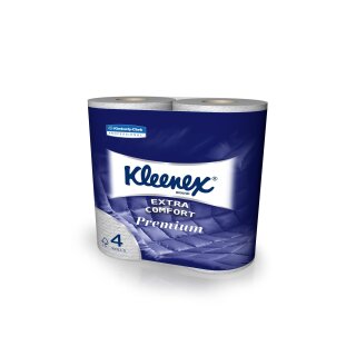 Toilettenpapier | Kleenex® | Kimberly-Clark | weiß | 4lg | 24 Rollen |  8484