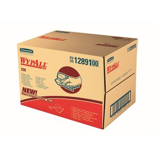Wischtücher | WypAll X90 | Kimberly-Clark | BRAG* Box | blau | 2lg | 12891