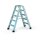 Stufenleiter  | Z500 |  ZARGES | Seventec B | 2x5 Stufen | 48cm breit | Art: 40355