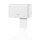Toilettenpapierspender | Satino by WEPA Professional | weiß | Maße: 27(B) x 16,3(H) x 14,7(T)cm