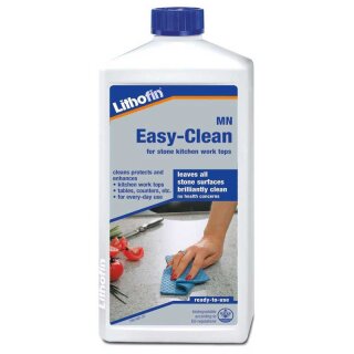 Lithofin MN Easy-Clean | gebrauchsfertig | für Küchenarbeitsplatten | 1000 ml | Nachfüllflasche