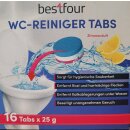WC-Reiniger Tabs | Bestfour | 16x25 Gramm | VE=12